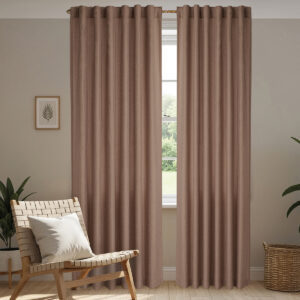 Set de cortinas de tejido símil lino_ Jean Cartier
